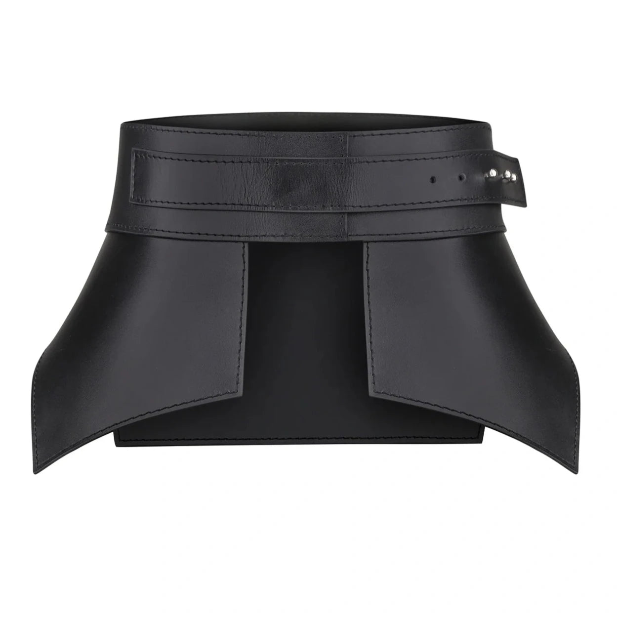 Leather Basque Belt Wing ELLE — Handmade Leather Basque for Women | Brunetka Harness