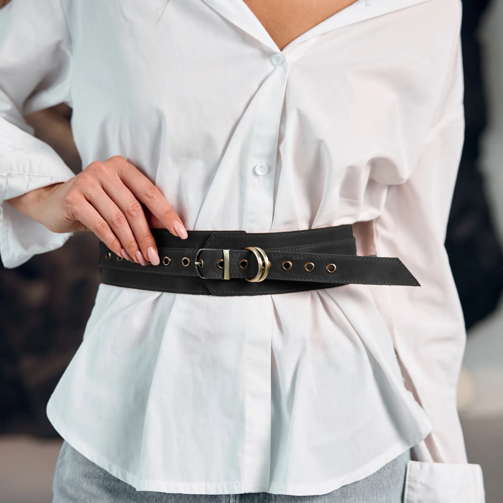 Leather Waist Belt Aurel