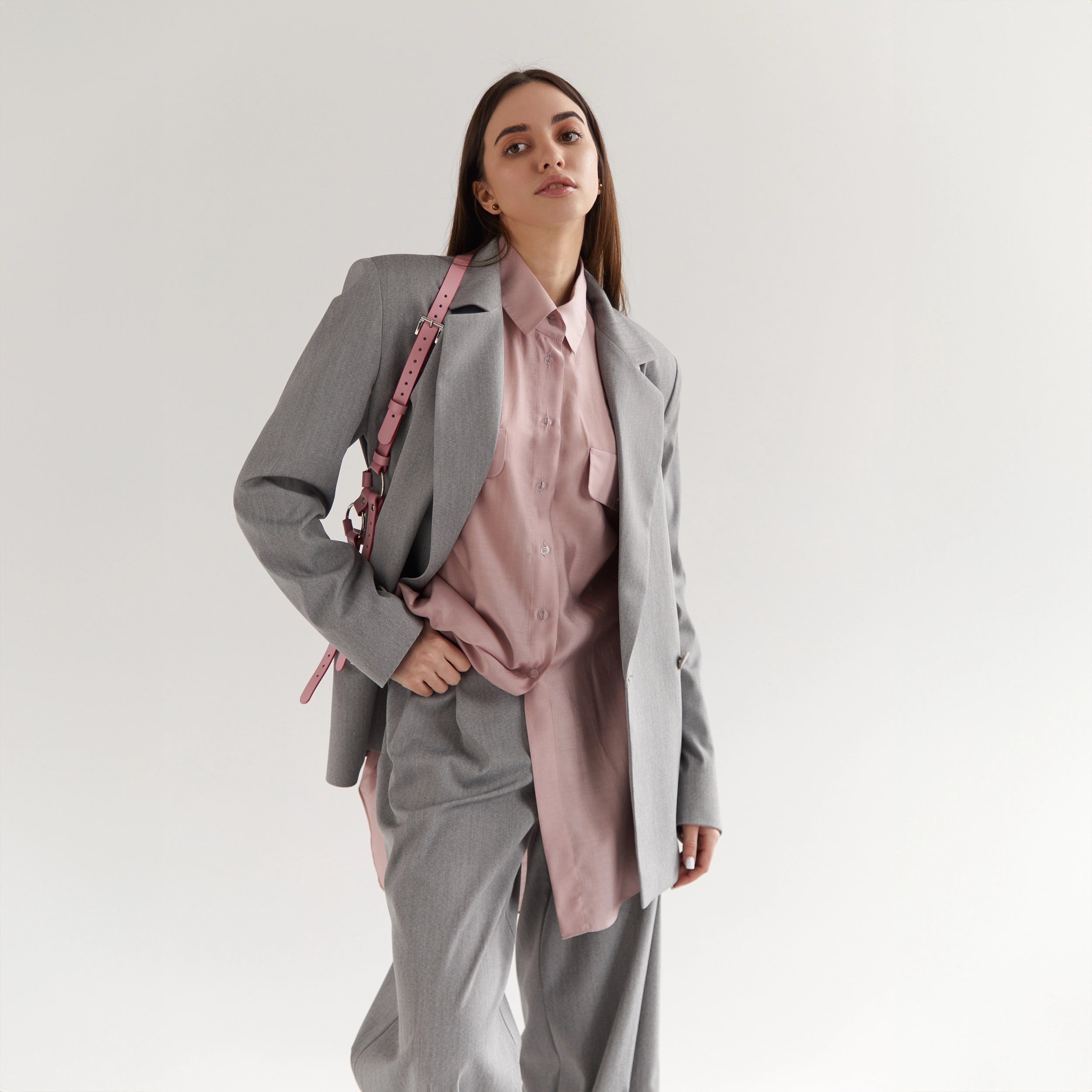 Leather Suspender Harness DOUBLE — Handmade Leather Harness for Women | Brunetka Harness