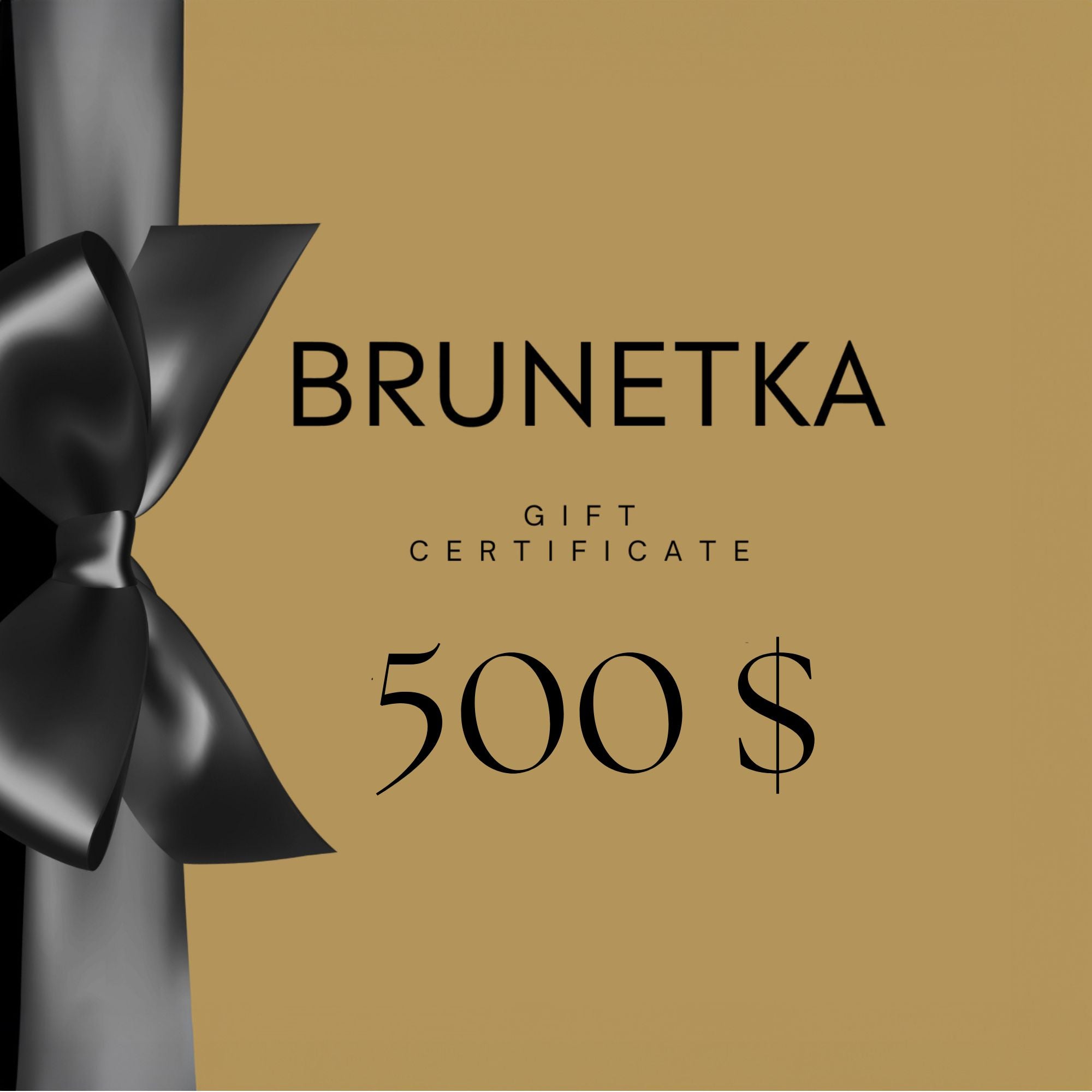 BrunetkaHarness Gift Card — Handmade Leather Add-ons for Women | Brunetka Harness