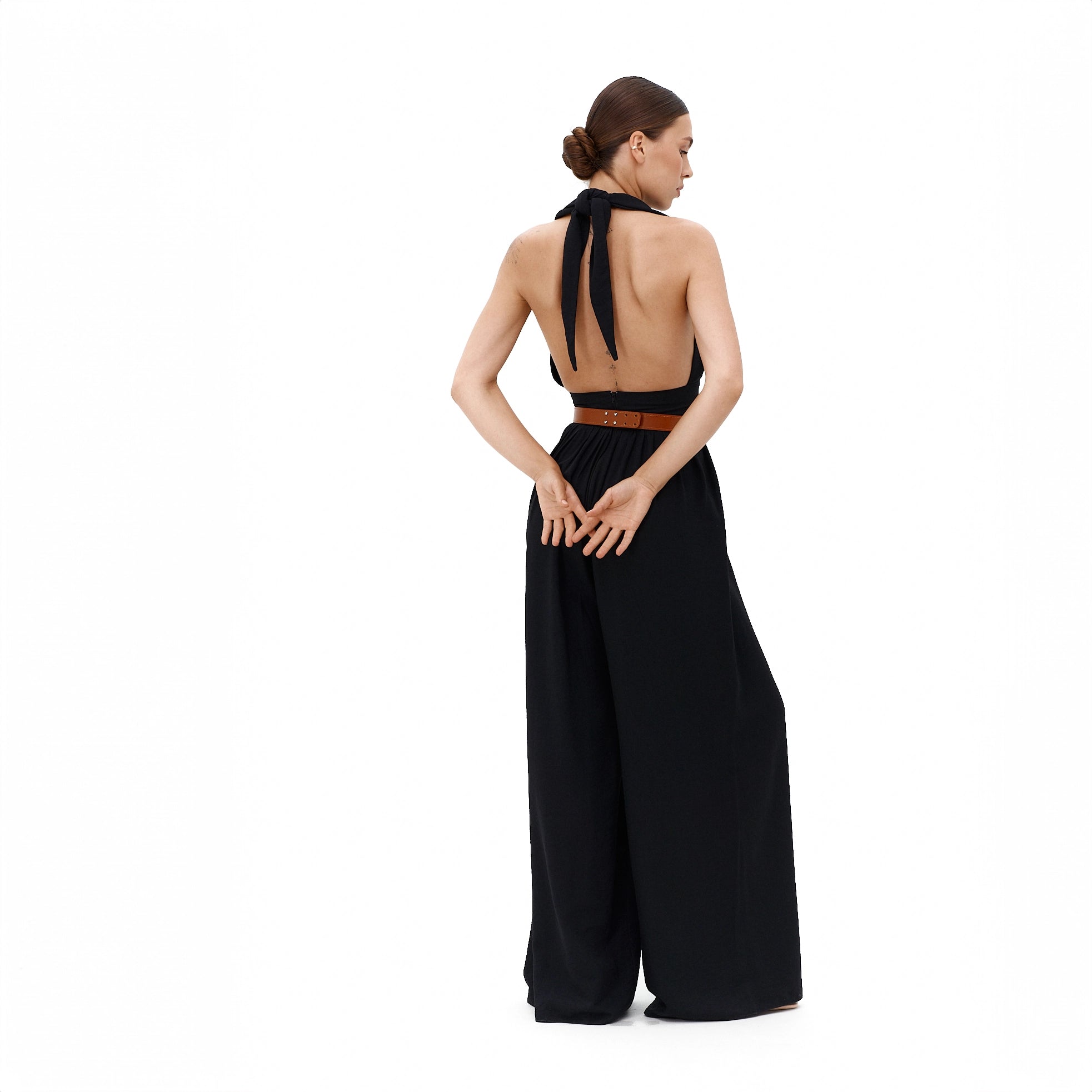 Leather belt NODE — Handmade Leather Belt for Women | Brunetka Harness