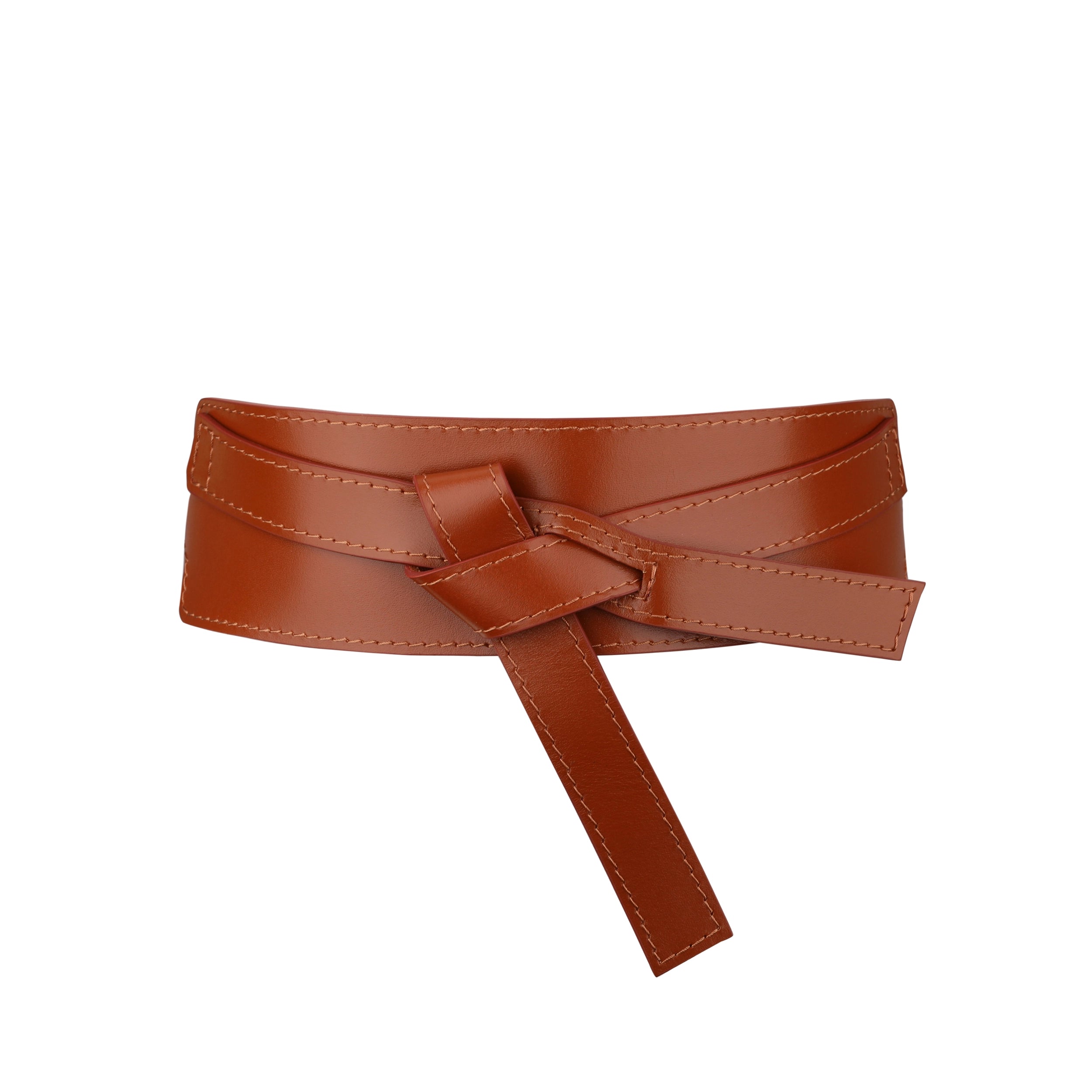 Leather belt NODE — Handmade Leather Belt for Women | Brunetka Harness
