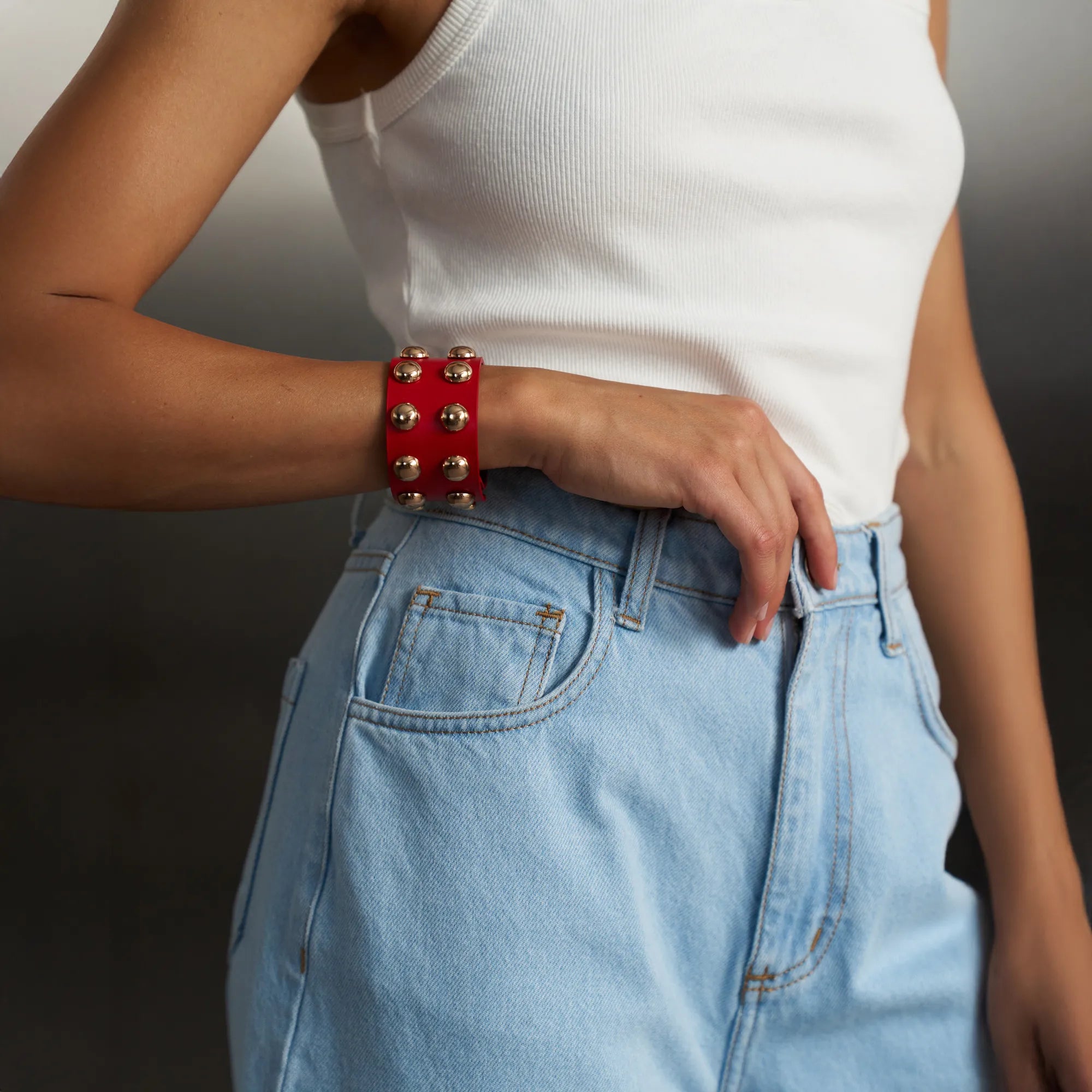 Leather Bracelet Neri