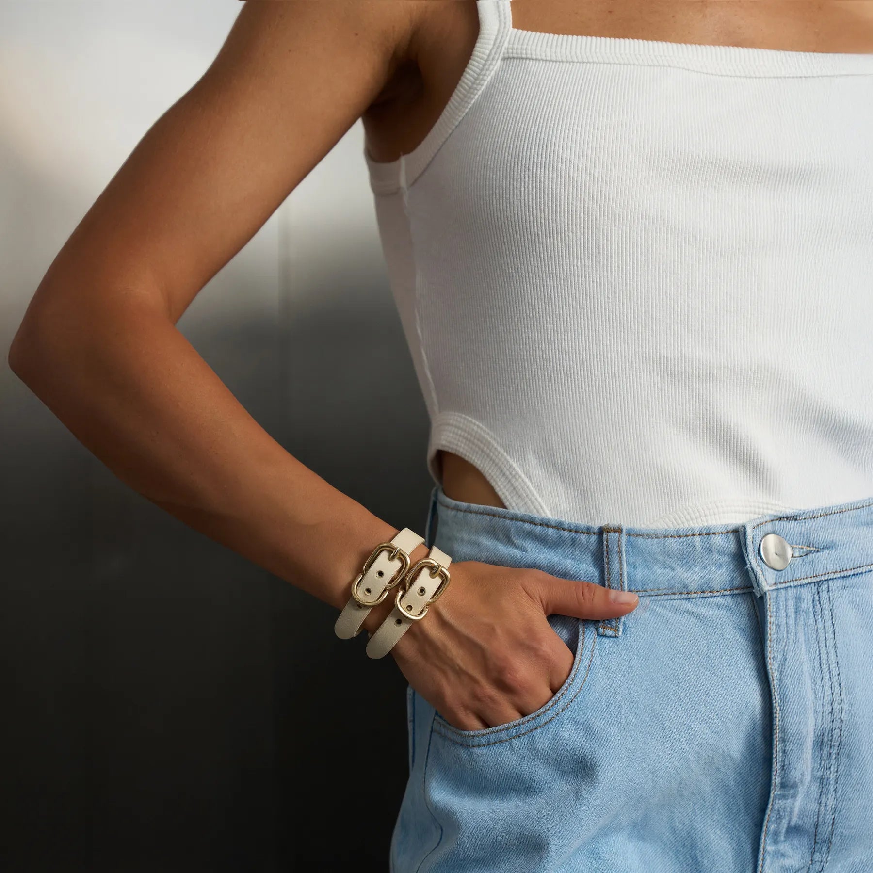 Leather Bracelet Twin