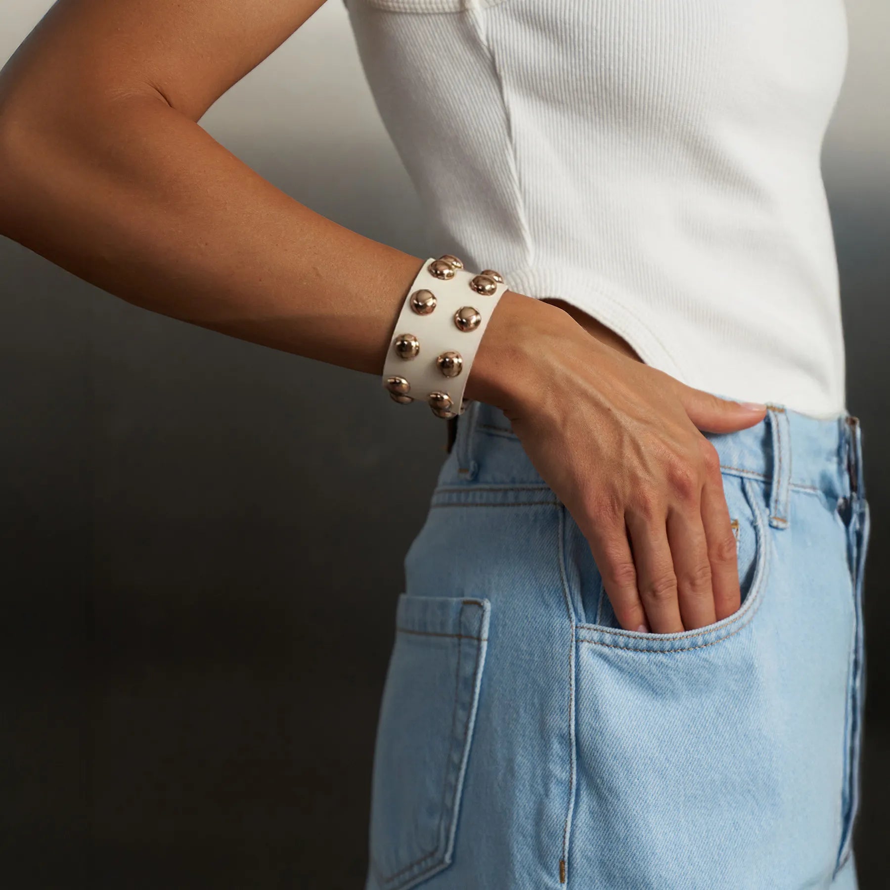 Leather Bracelet Neri