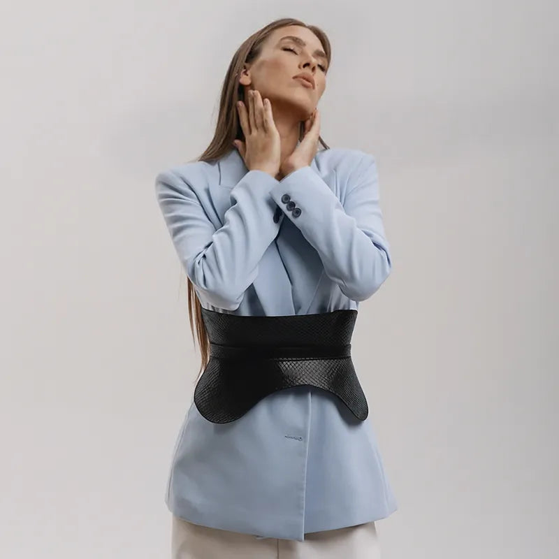 Basque Leather Belt 2 in 1 CYNTHARA