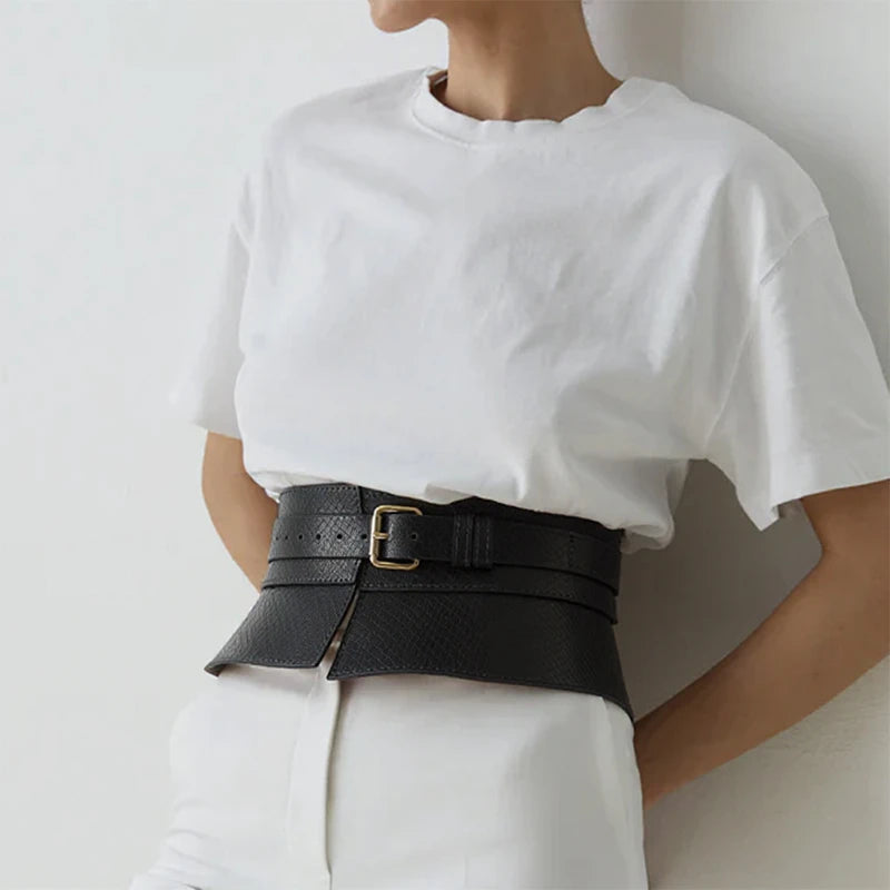 Leather Basque Belt EVI