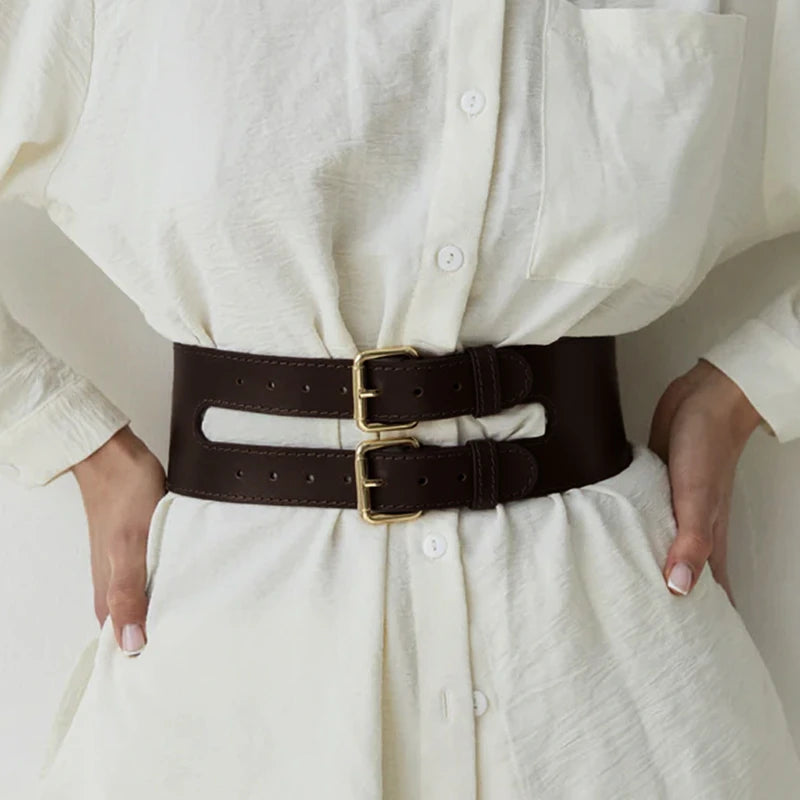 Leather Waist Cincher BELLA