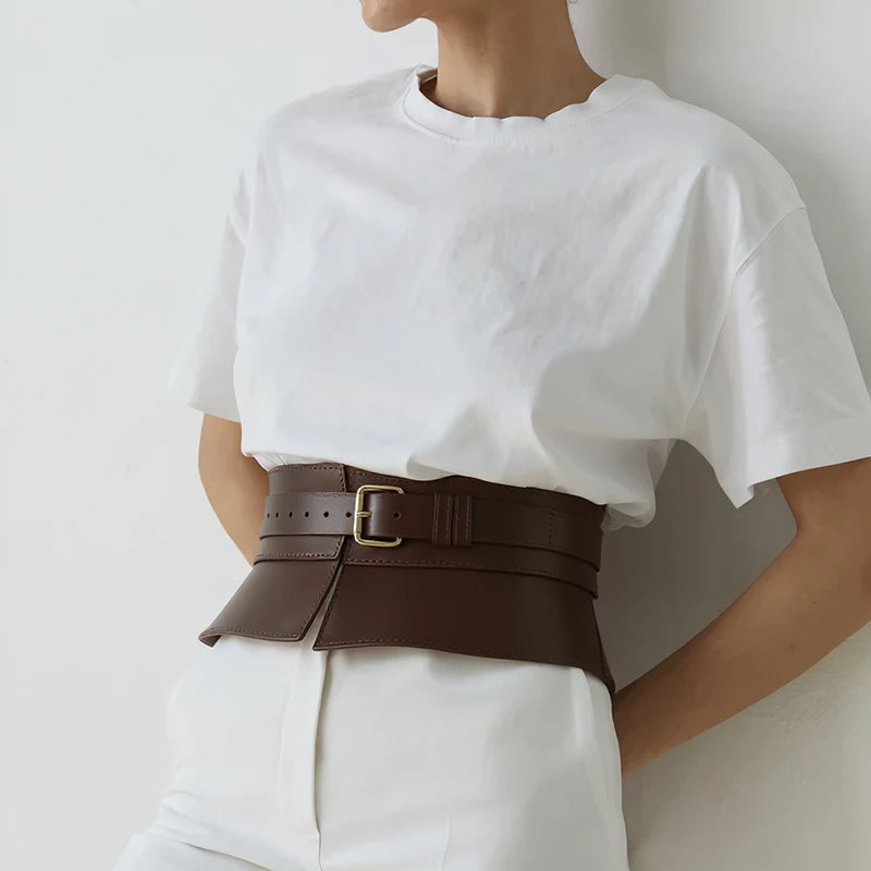 Leather Basque Belt EVI