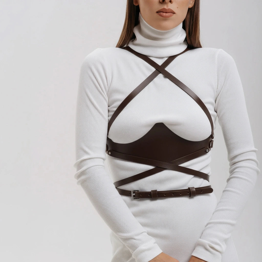 Underbust Corset With Straps MIRALYS