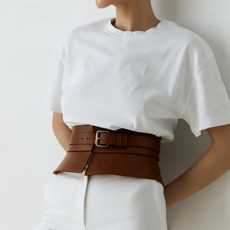 Leather Basque Belt EVI