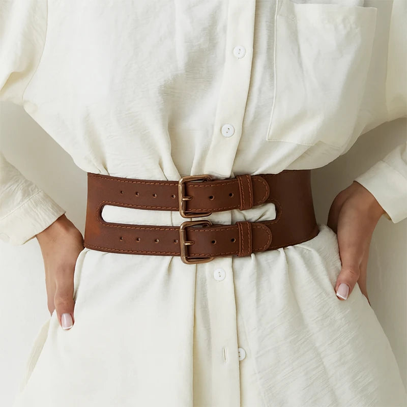 Leather Waist Cincher BELLA