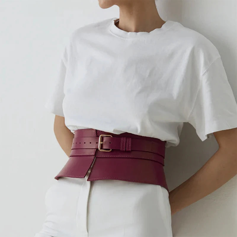 Leather Basque Belt EVI