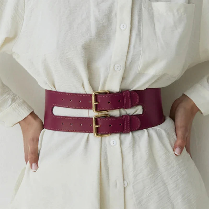 Leather Waist Cincher BELLA