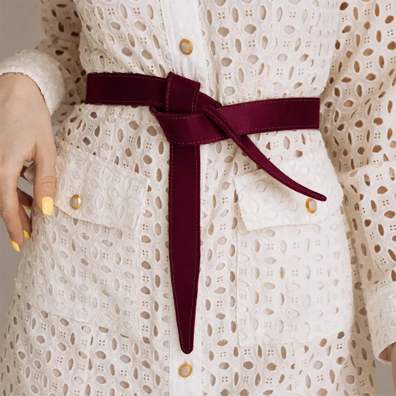 Lecce Knotted Leather Belt SABEL