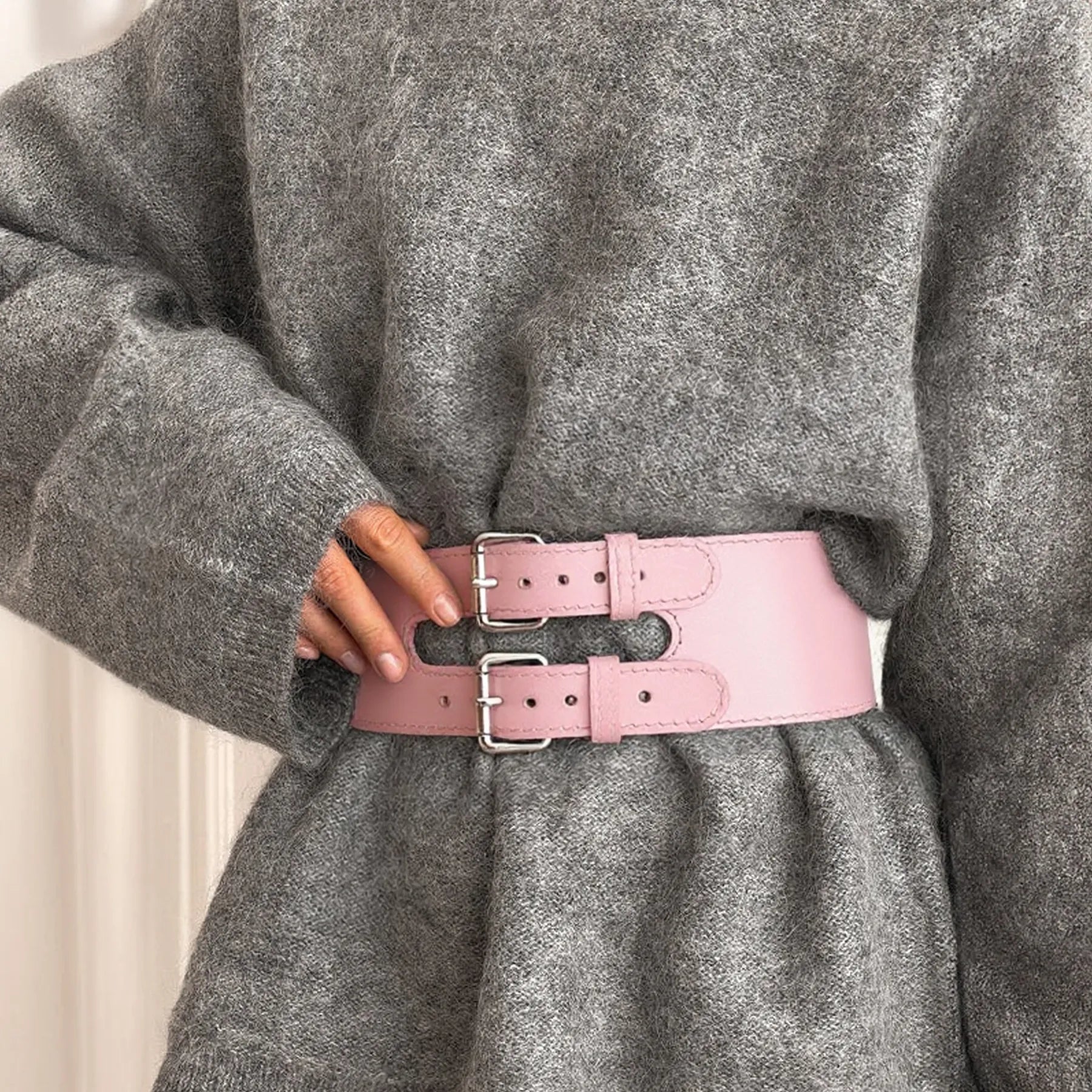 Leather Waist Cincher BELLA