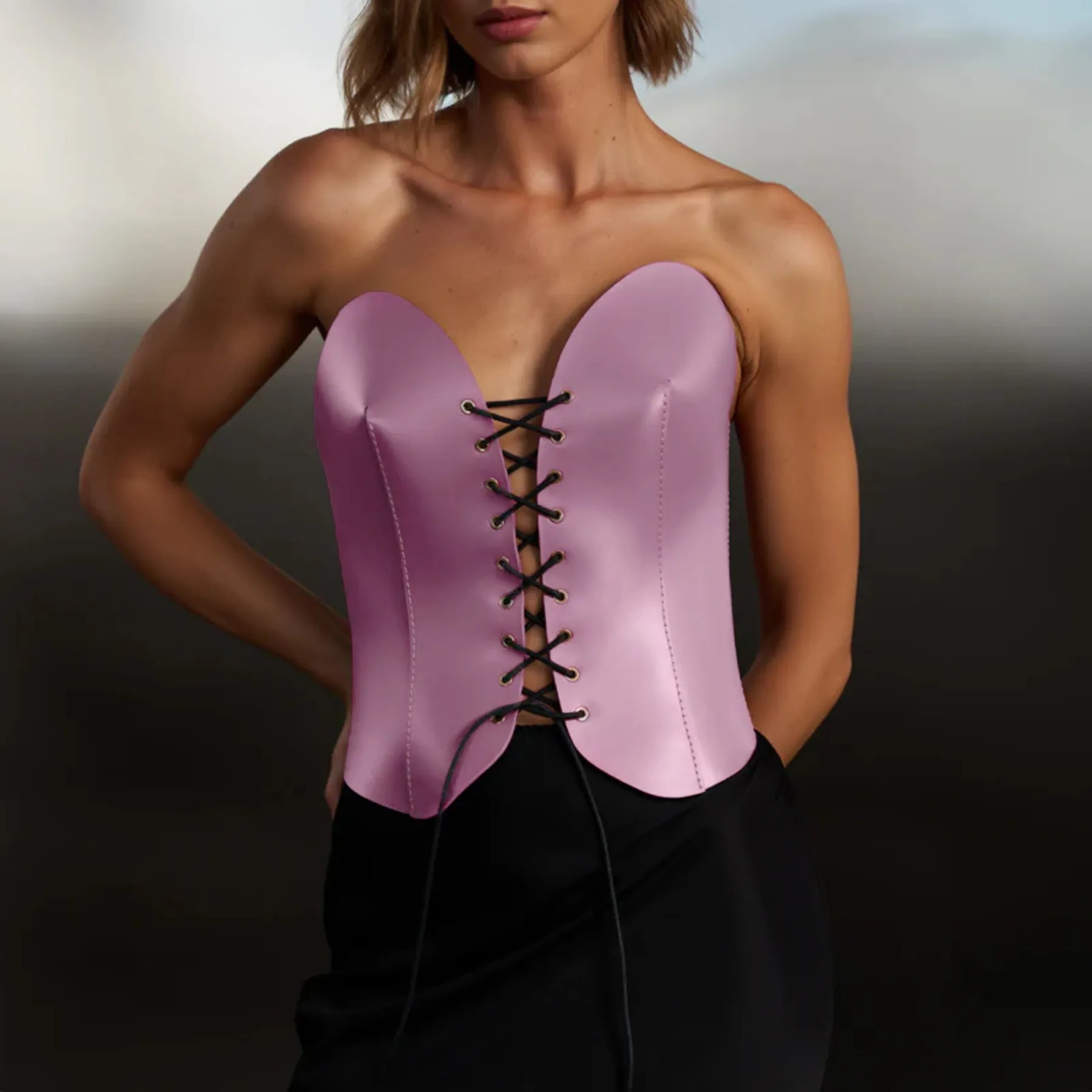 Leather Corset ALTEA