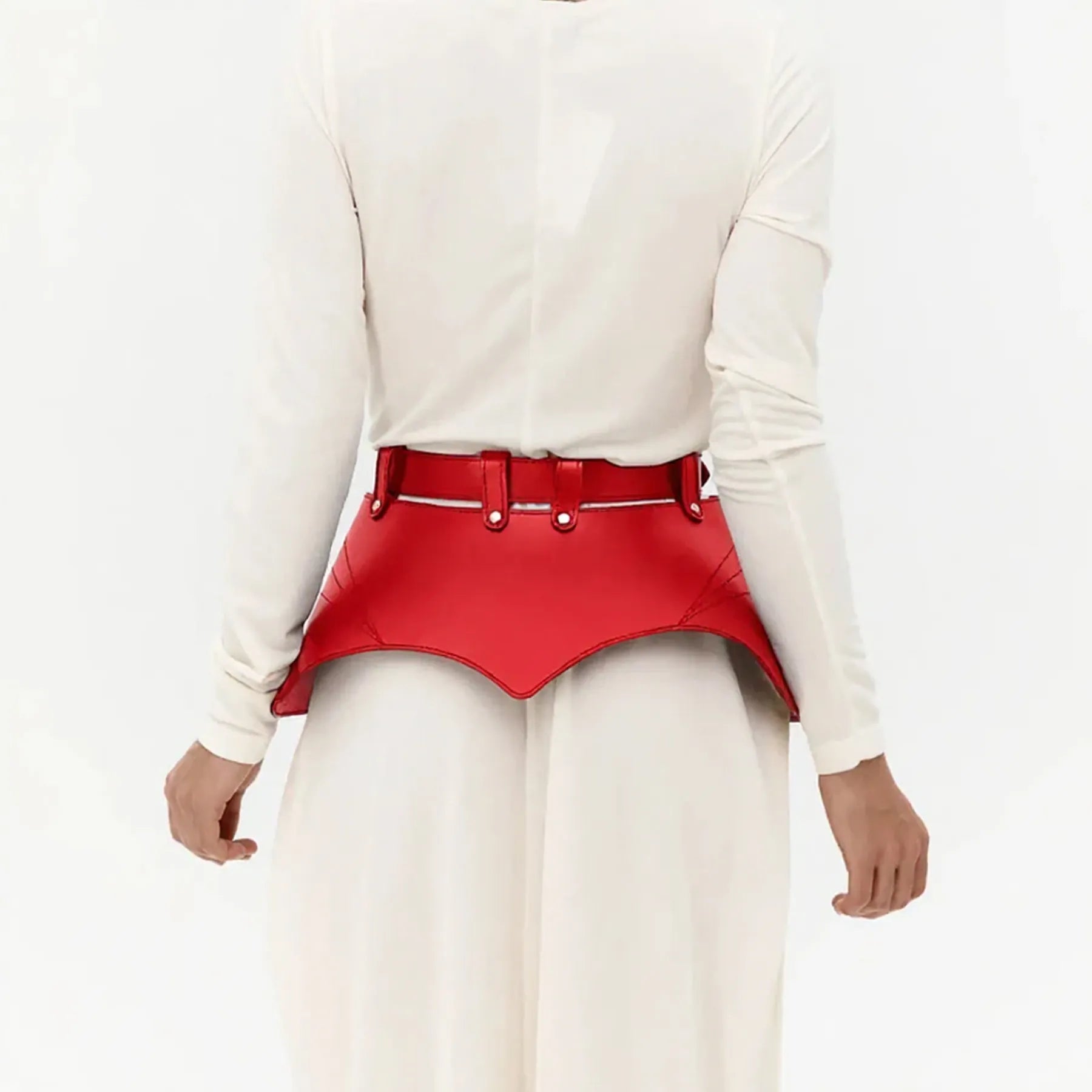 Leather Peplum Belt ATHENA
