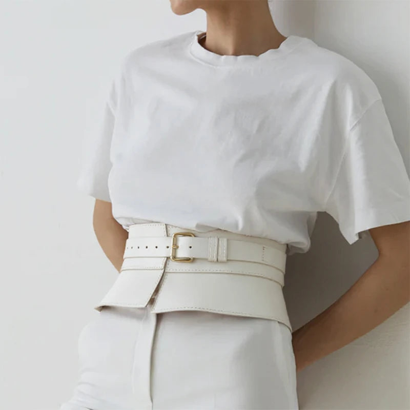 Leather Basque Belt EVI