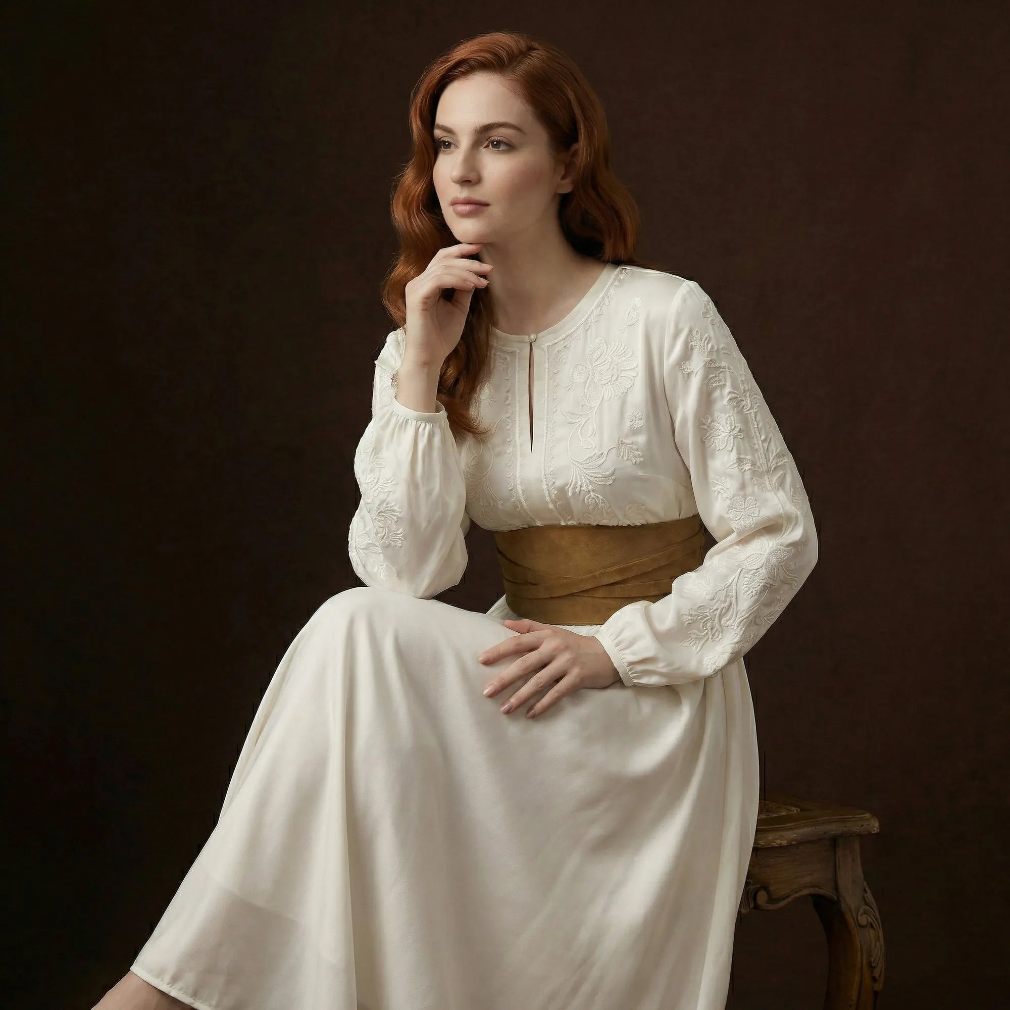 Suede Corset Belt TAILLE