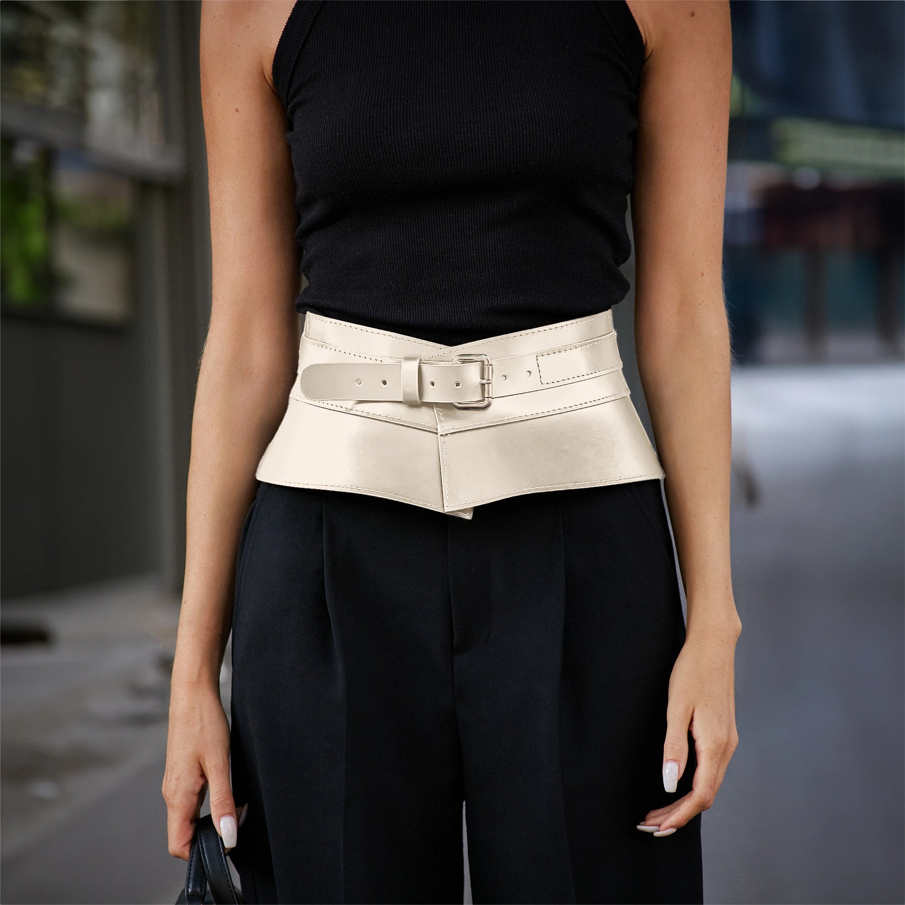 Leather Basque Belt EVI