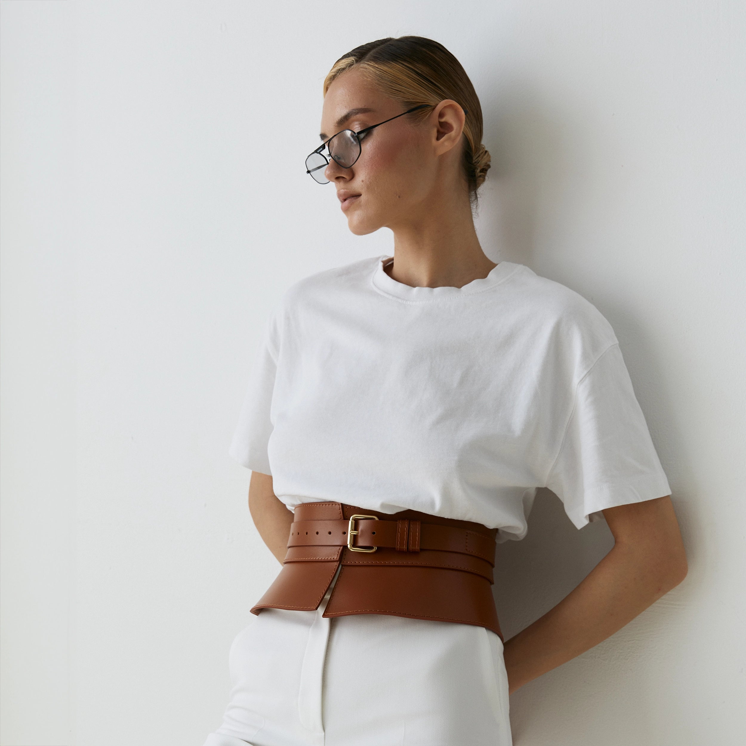 Leather Basque Belt EVI