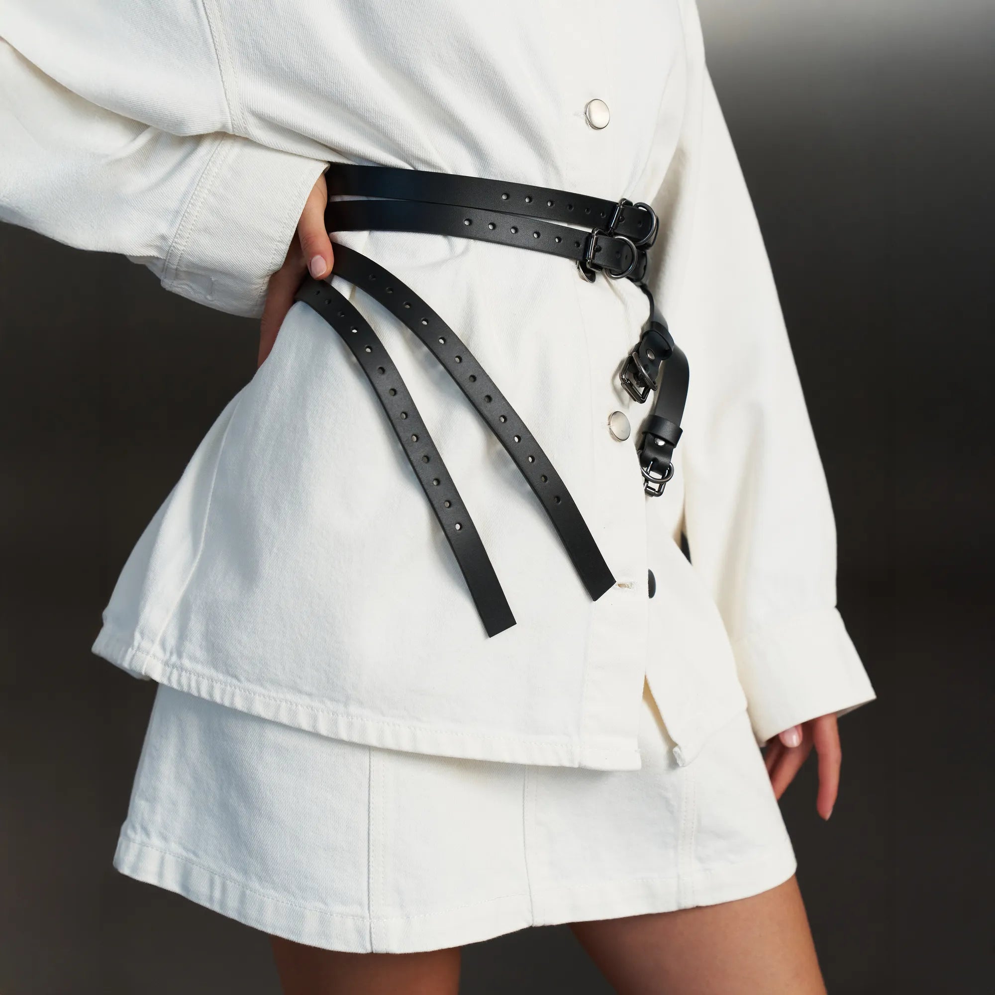 Leather Belt Trio