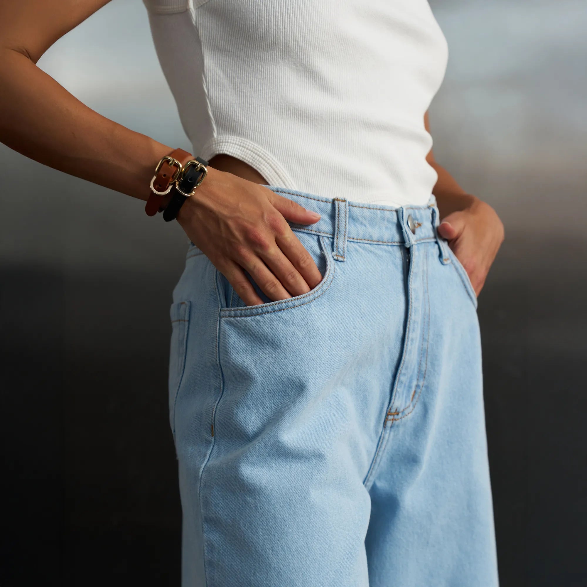 Leather Bracelet Twin