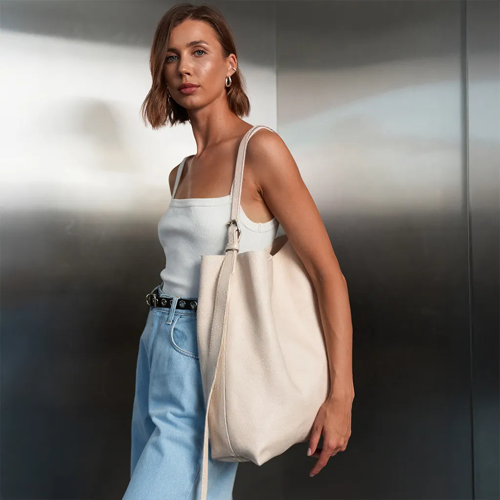 Leather Tote Bag Tati