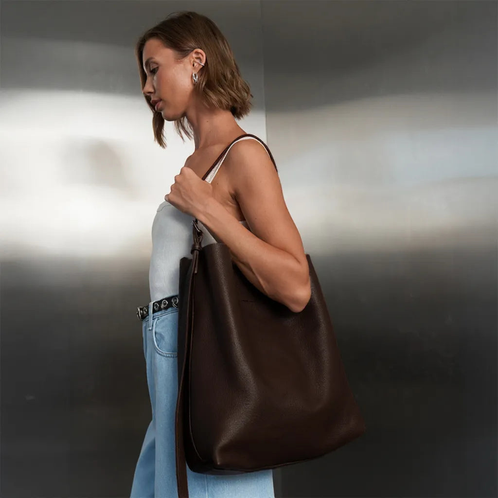 Leather Tote Bag Tati