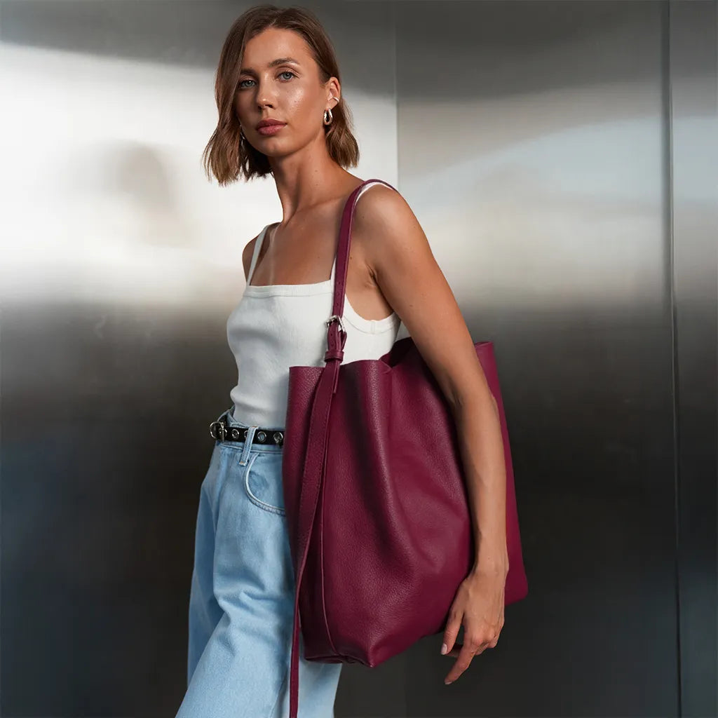 Leather Tote Bag Tati