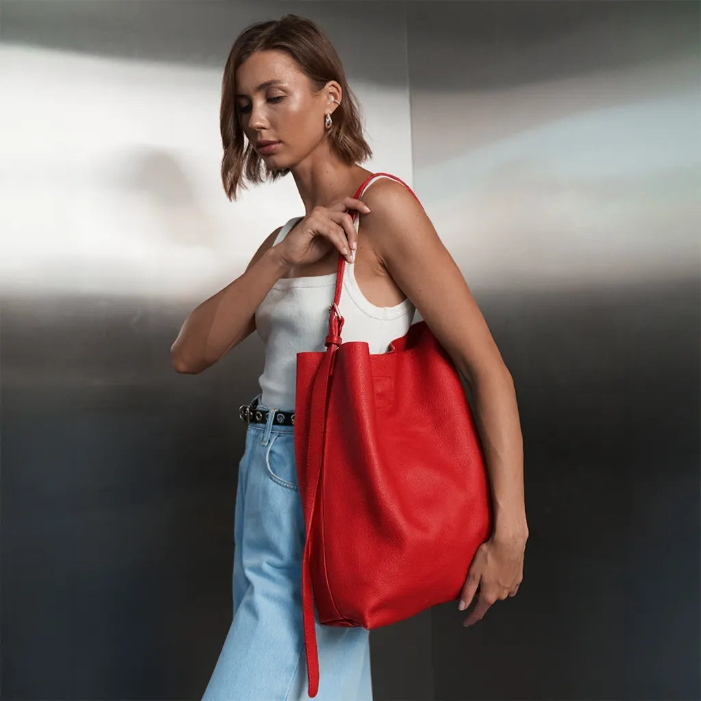 Leather Tote Bag Tati