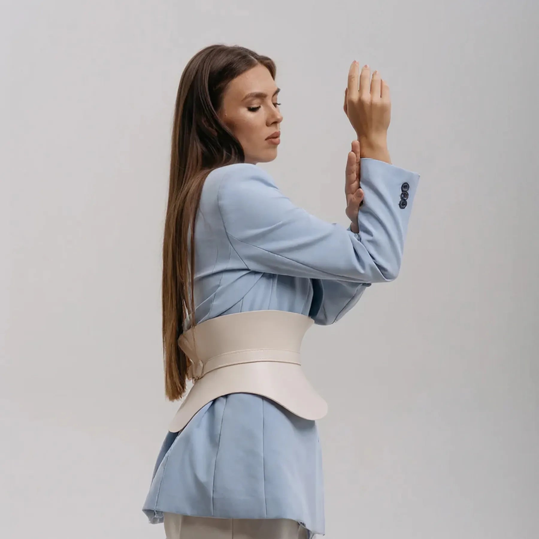 Basque Leather Belt 2 in 1 CYNTHARA