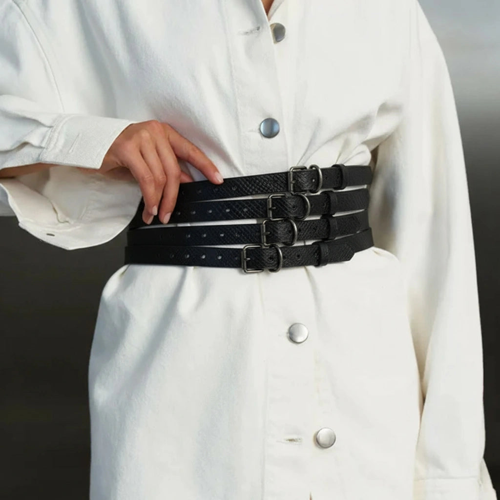 Leather Belt Trio