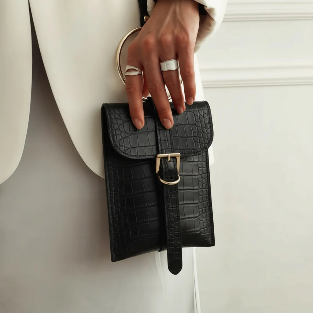 Leather Ring Sling Bag ALTA