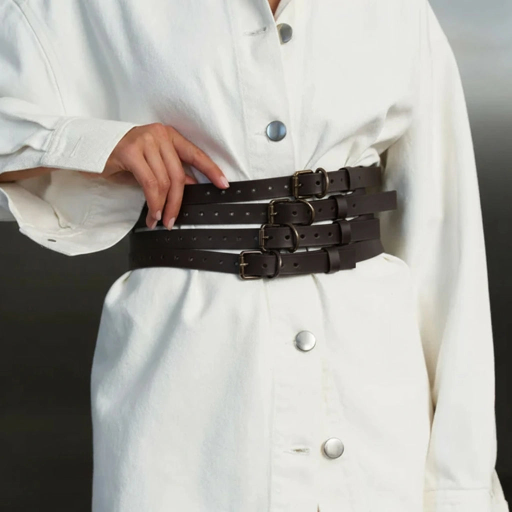 Leather Belt Trio