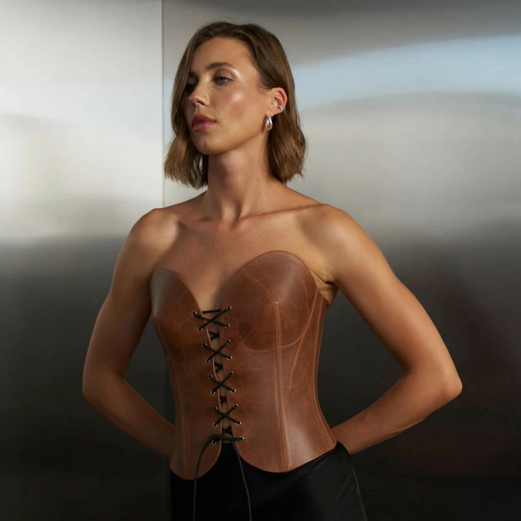 Leather Corset ALTEA