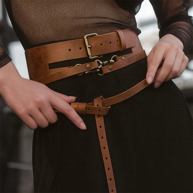 Leather Transformer Harness Belt AVE
