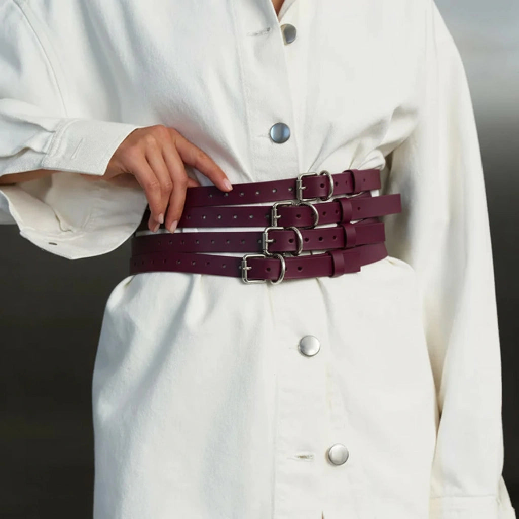 Leather Belt Trio
