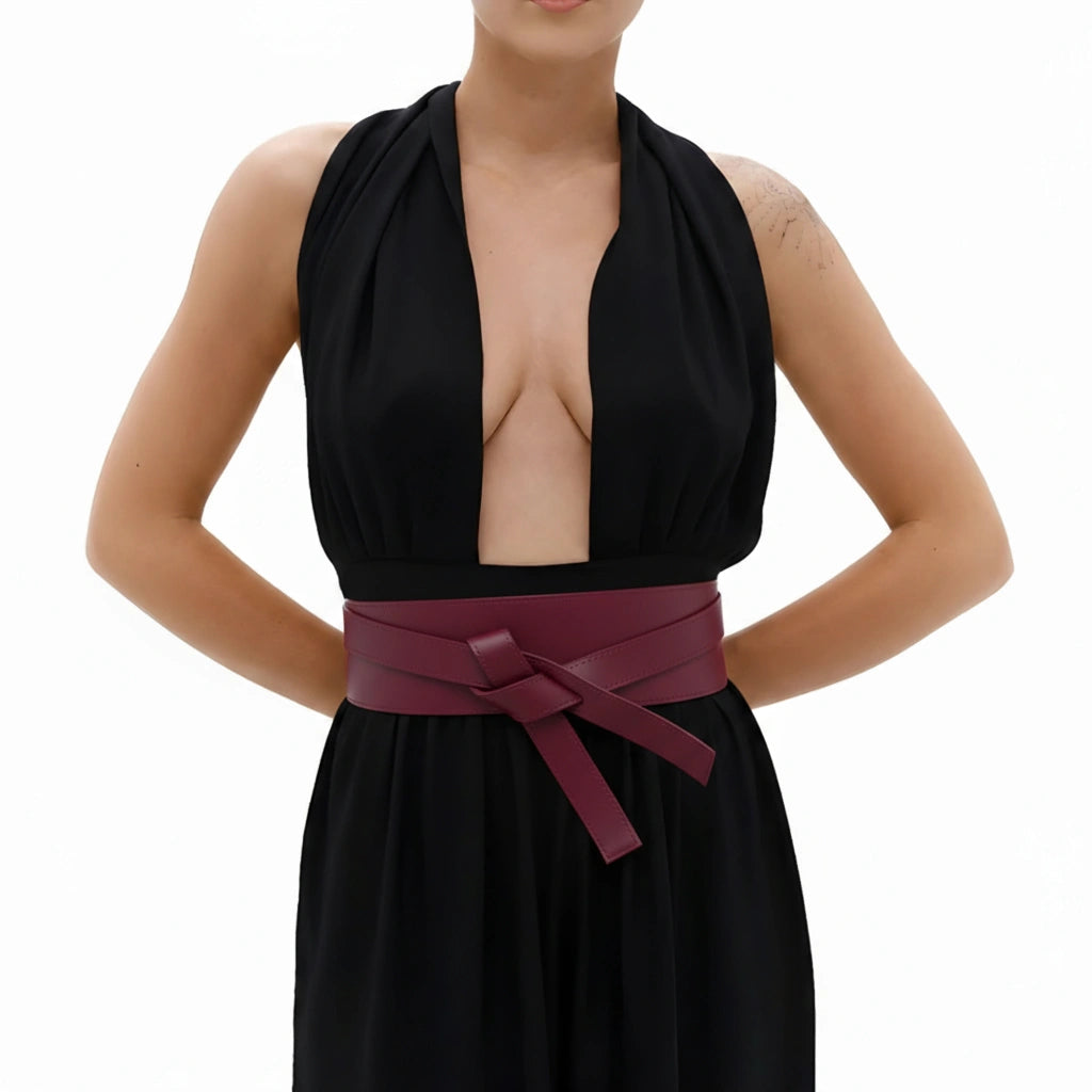 Leather belt NODE