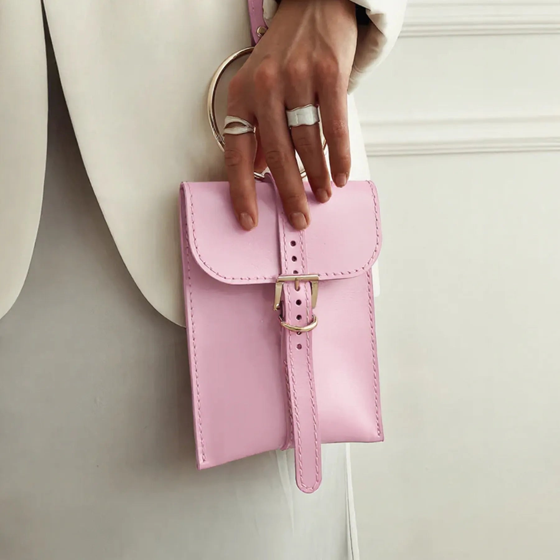 Leather Ring Sling Bag ALTA