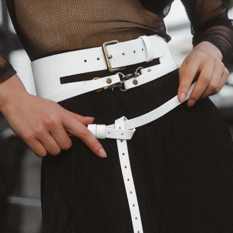 Leather Transformer Harness Belt AVE